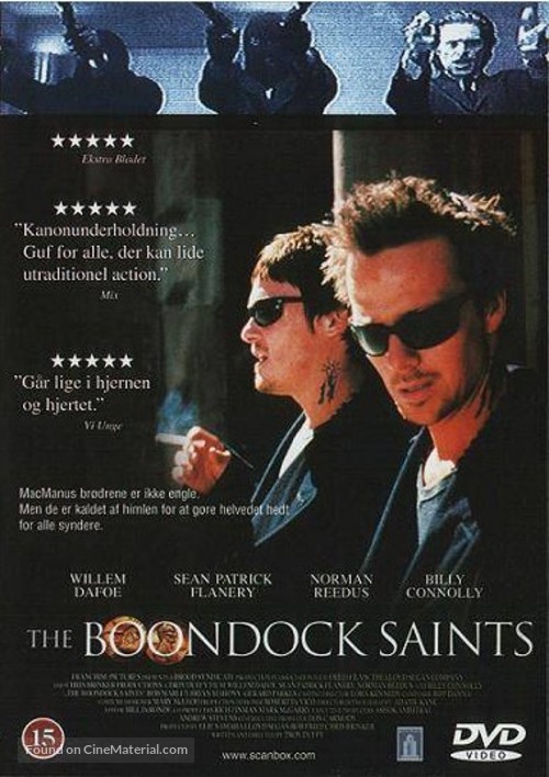 The Boondock Saints - Danish Movie Cover