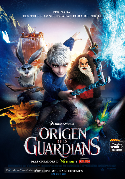 Rise of the Guardians - Andorran Movie Poster