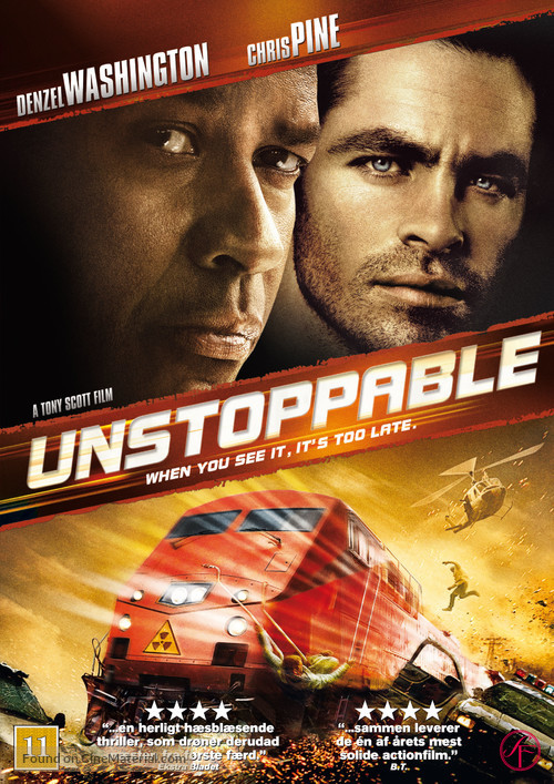 Unstoppable - Danish Movie Cover
