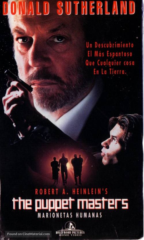 The Puppet Masters - Mexican VHS movie cover