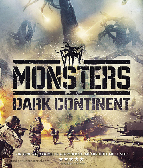 Monsters: Dark Continent - Blu-Ray movie cover