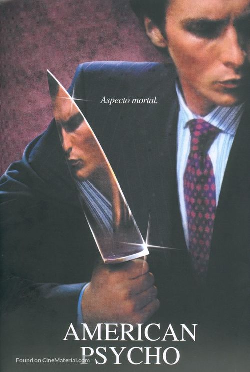 American Psycho - Spanish DVD movie cover