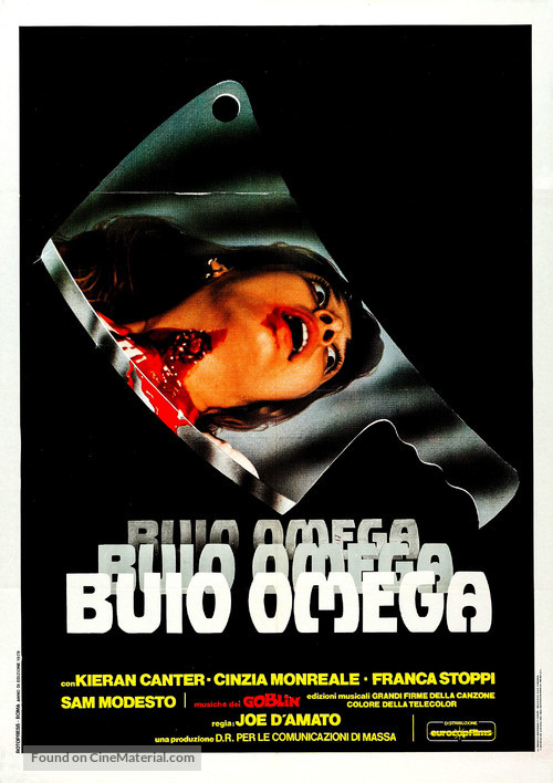 Buio Omega - Italian Movie Poster