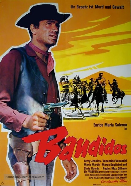Bandidos - German Movie Poster