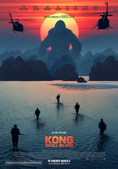 Kong: Skull Island - Lebanese Movie Poster
