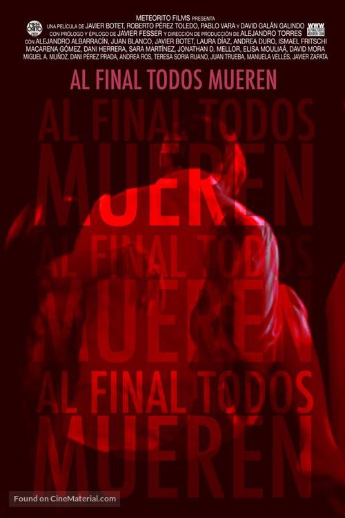 Al final todos mueren - Spanish Movie Poster