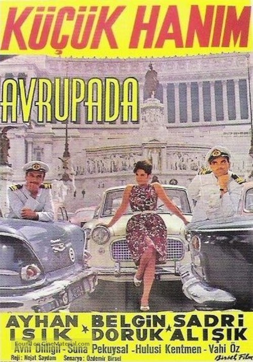 K&uuml;&ccedil;&uuml;k hanim Avrupa&#039;da - Turkish Movie Poster