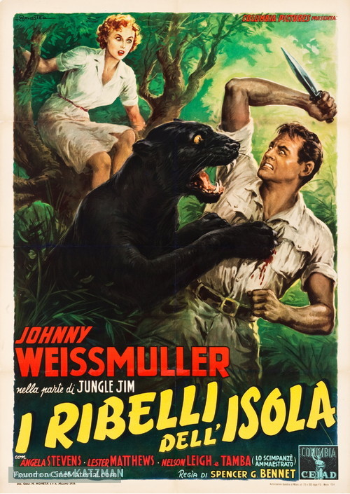 Savage Mutiny - Italian Movie Poster