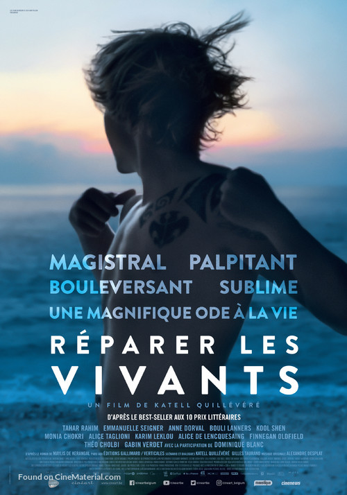 R&eacute;parer les vivants - Belgian Movie Poster