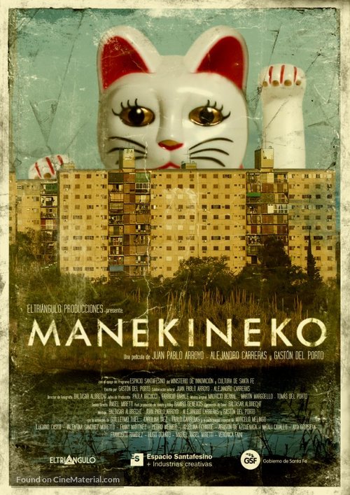 Manekineko - Argentinian Movie Poster