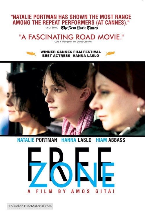 Free Zone - DVD movie cover