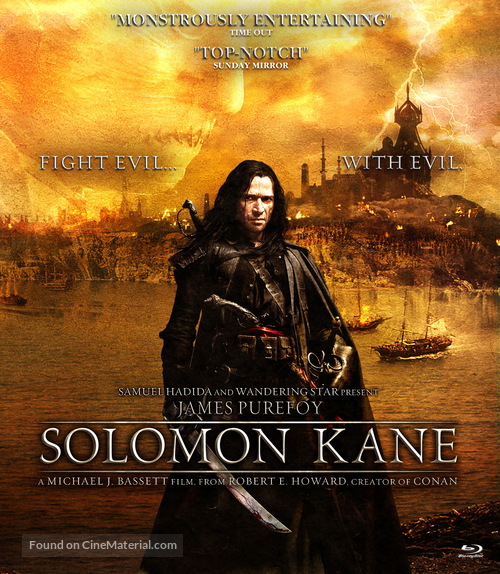 Solomon Kane - Blu-Ray movie cover