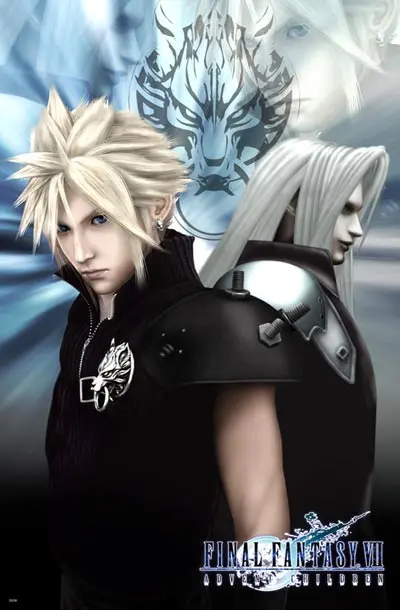 Final Fantasy Vii Advent Children 2005 Movie Poster Final Fantasy Vii Advent Children 2005 Movie Poster