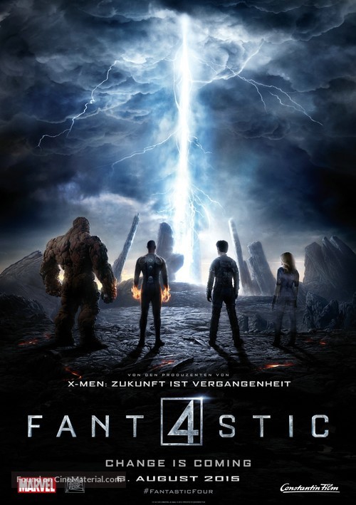 Fantastic Four - German Movie Poster