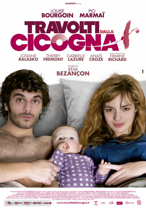 Un heureux &eacute;venement - Italian Movie Poster