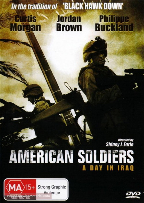 American Soldiers - Australian DVD movie cover