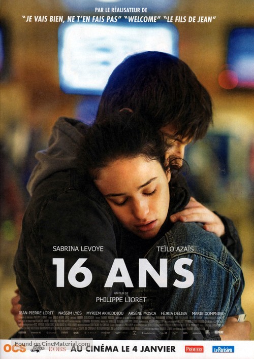 16 ans - French Movie Poster