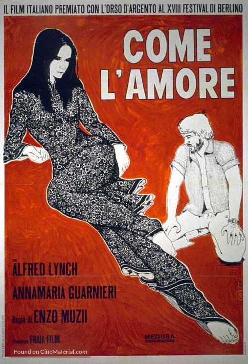 Come l&#039;amore - Italian Movie Poster