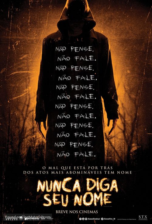 The Bye Bye Man - Brazilian Movie Poster