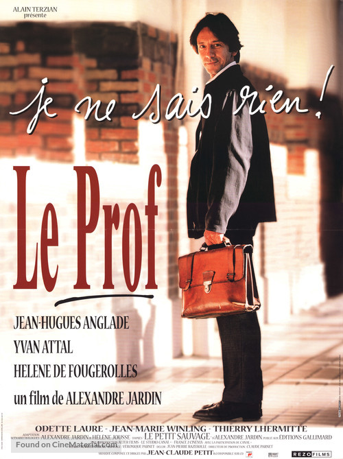 Prof, Le - French poster