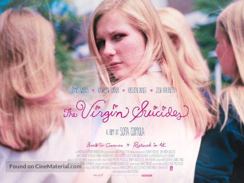 The Virgin Suicides - British Movie Poster