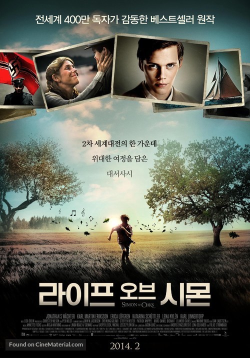 Simon and the Oaks - South Korean Movie Poster