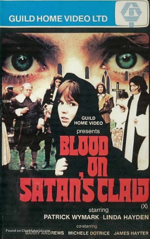 Satan&#039;s Skin - British VHS movie cover