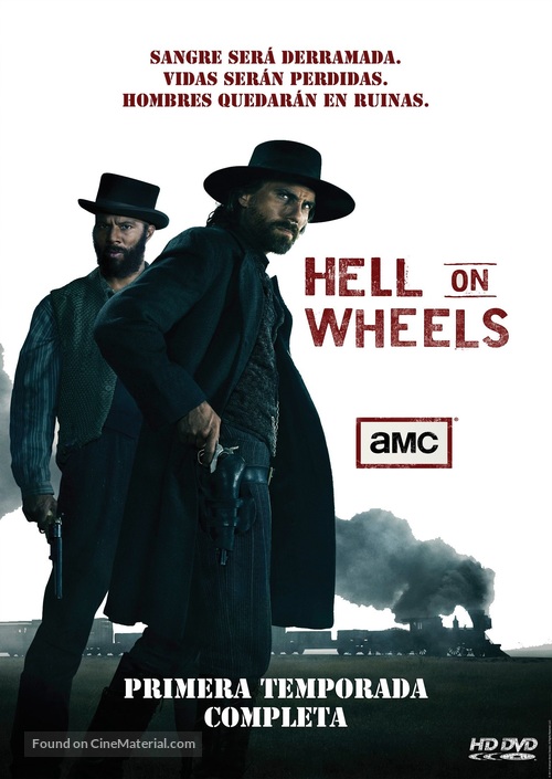 &quot;Hell on Wheels&quot; - Spanish DVD movie cover