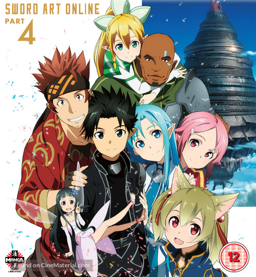 &quot;Sword Art Online&quot; - British Blu-Ray movie cover