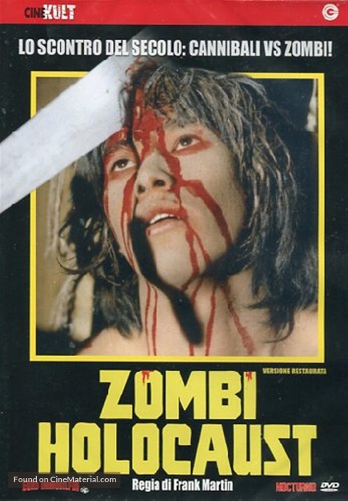 Zombi Holocaust - Italian DVD movie cover
