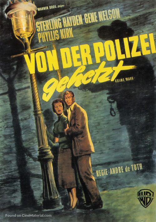 Crime Wave - German Movie Poster