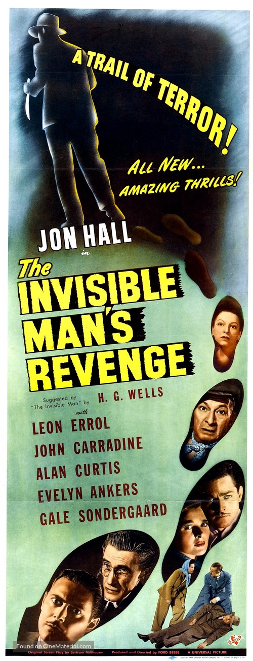 The Invisible Man&#039;s Revenge - Movie Poster