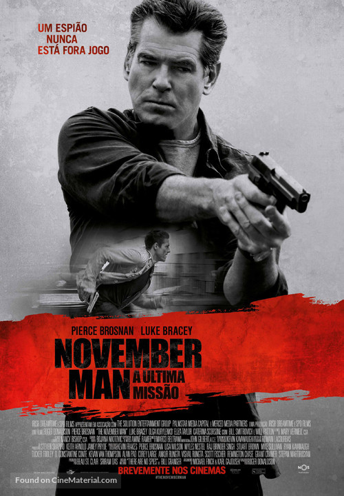 The November Man - Portuguese Movie Poster