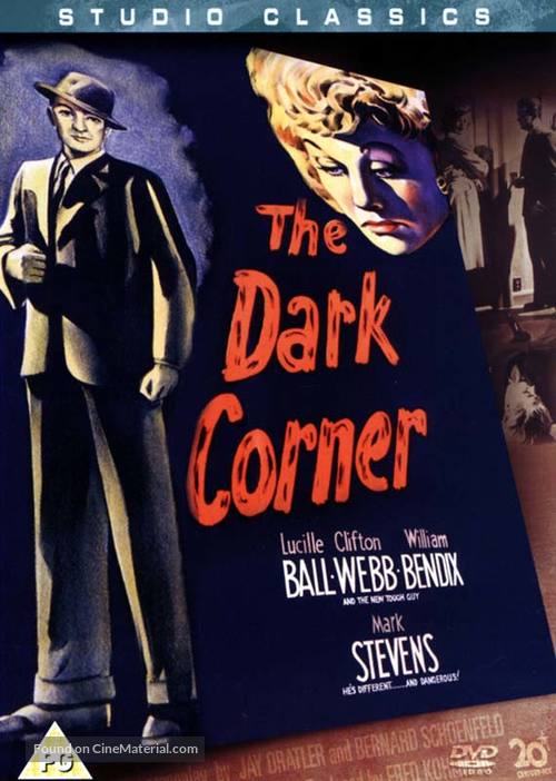 The Dark Corner - British DVD movie cover
