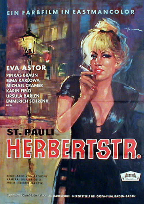 St. Pauli Herbertstra&szlig;e - German Movie Poster