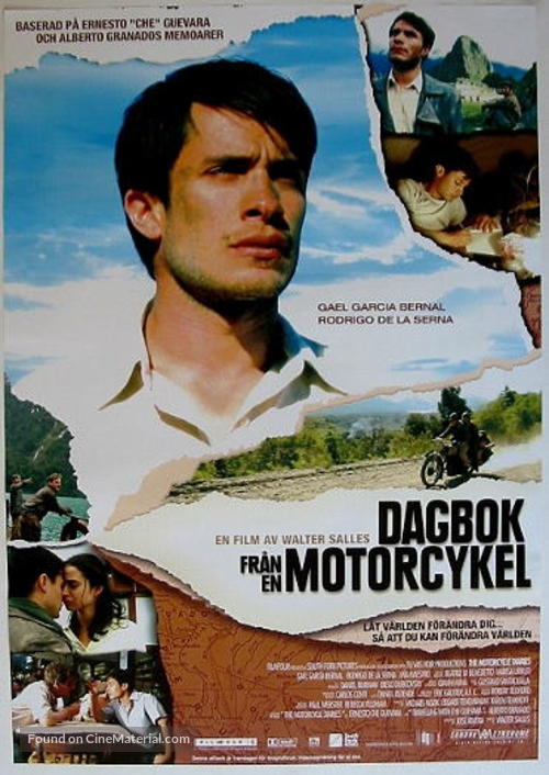 Diarios de motocicleta - Swedish Movie Poster