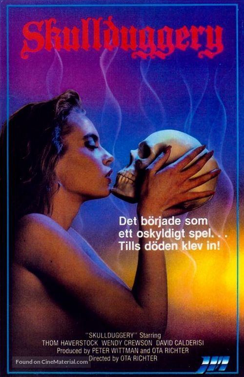 Skullduggery - Swedish VHS movie cover