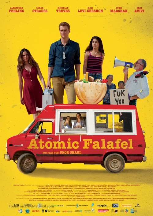 Atomic Falafel - German Movie Poster