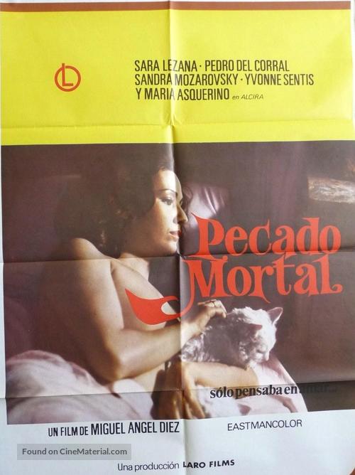 Pecado mortal - Italian Movie Poster