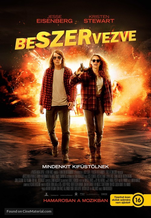 American Ultra - Hungarian Movie Poster