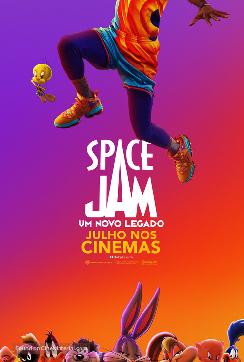 Space Jam: A New Legacy - Brazilian Movie Poster