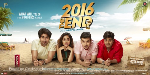 2016 the End - Indian Movie Poster