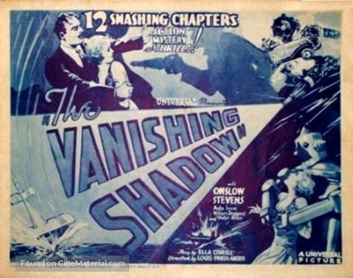 The Vanishing Shadow - Movie Poster