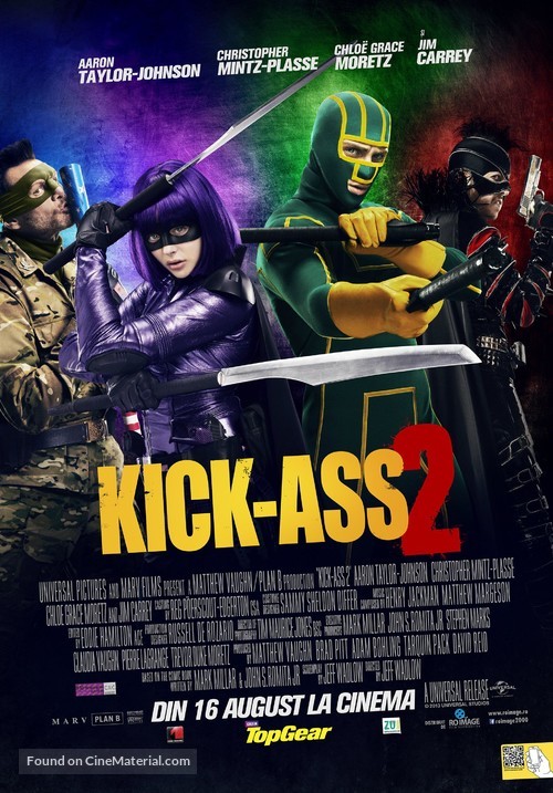 Kick-Ass 2 - Romanian Movie Poster