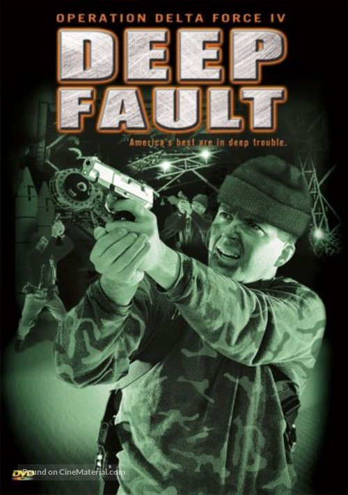 Operation Delta Force 4: Deep Fault - DVD movie cover