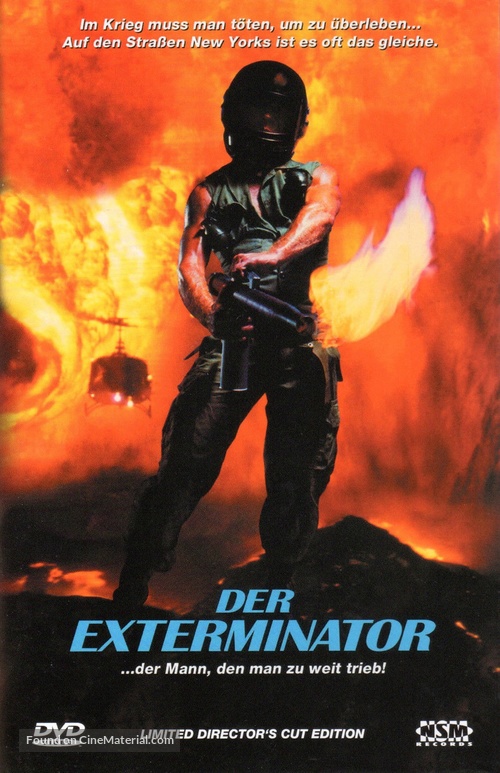 The Exterminator - Austrian DVD movie cover