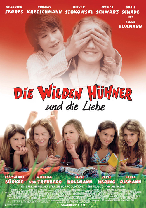 Wilden H&uuml;hner und die Liebe, Die - German Movie Poster