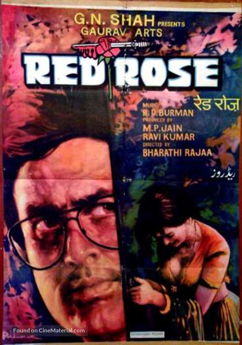 Red Rose - Indian Movie Poster