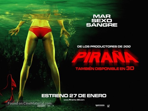 Piranha - Chilean Movie Poster