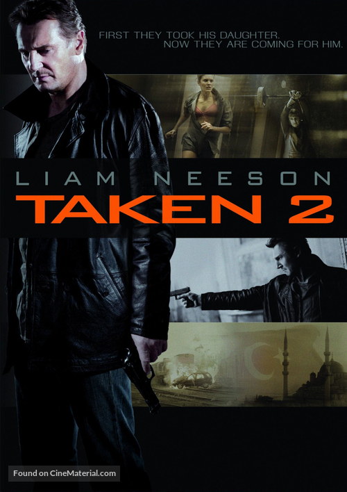 Taken 2 - DVD movie cover